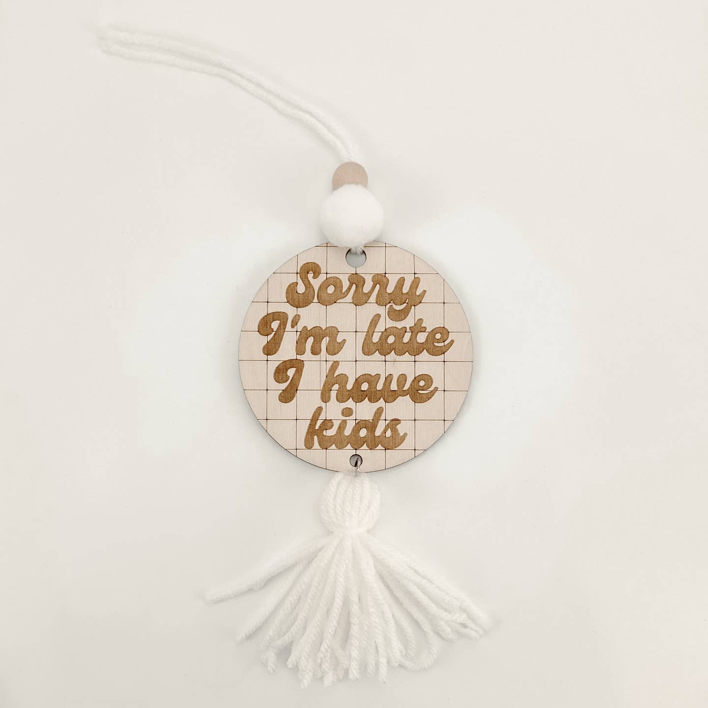 I have kids - mirror adornment